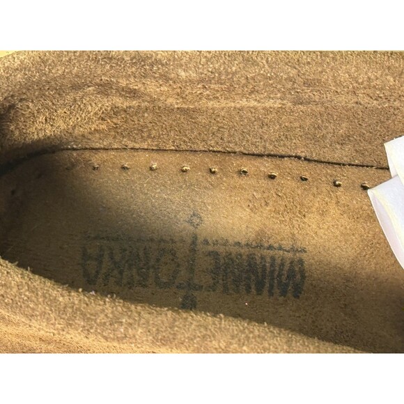 Minnetonka Double Stud Brown Moccasins Women’s Size 10 - Suede Leather - Picture 8 of 8